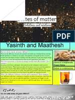 States of Matter - Solutions and Mixtures