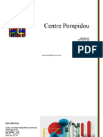 Centre Pompidou: Academy of Architecture - B Architectural Building Services Sem IX