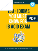 Idioms Phrases IB ACIO