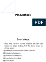 Plant Tissue Culture Protocol