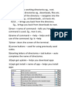 Codes For Terminal