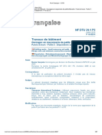 DTU 20.1 P3 Travaux de Batiment - Ouvrages en Maçonnerie de Petits Éléments - Juillet 2020