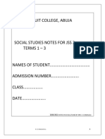 Social Studies Notes For Jss 2 New Scheme