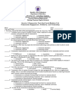 Quarter 3 - Community Engagement 1 (2nd Cycle-Module 3-4)