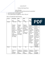 Activity Sheet Freedom of The Human Person Philosophy