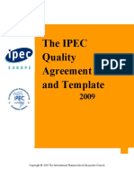 The Ipec Quality Agreement Guide and Template