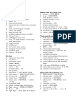 CHECKLIST CESSNA - C310b