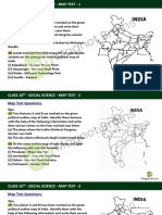 10th Social Science All Map Test