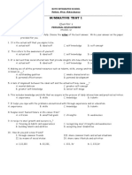 Perdev Summative Test 1