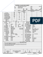 Control Valve Data Sheet: (Printed 2007-01-16 9:46 AM) K2 - 2006 (A1.3)