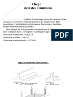 Chap I-Calcul Des Fondations