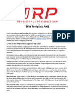 RP Diet Template FAQ 2