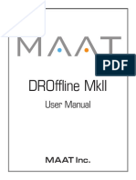 MAAT DROffline MkII User Manual