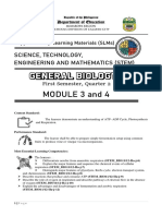 General Biology 1: MODULE 3 and 4