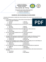 I. Directions: Read Questions Carefully Then Choose The Letter of The Correct Answer and Write It On Your Answer Sheet