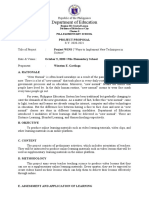 Department of Education: Project Proposal