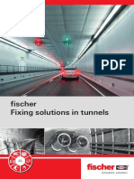 Fischer Fixing Solutions in Tunnels