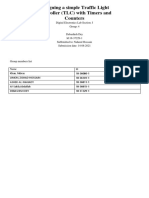 Designing A Simple Traffic Light Controller (TLC) With Timers and Counters