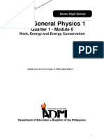 GP1 M6-Work and Energy