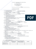 General Biology 1 Summative Assessment Week 1-4