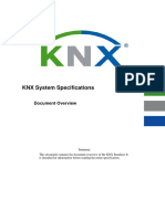 KNX System Specifications: Document Overview