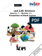 Earth and Life Science: Formation of Rock Layers