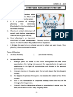 Chapter 1 - Introduction To Strategic Anagement: J. K. Shah Classes Inter C.A. - S.M