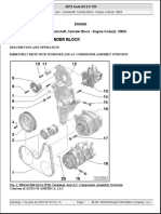 Crankshaft, Cylinder Block