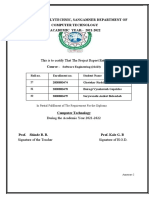 Amrutvahini Polytechnic, Sangamner Department of Computer Technology ACADEMIC YEAR:-2021-2022