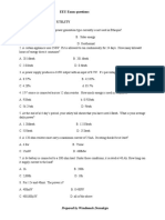 EEU Exam Questions: Part I Choice