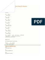 Fdocuments - in Hindi Guitar Song Chords