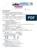 SECOND Quarter Exam Personal Development