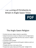 The Coming of Christianity To Britain in Anglo-Saxon