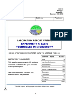 Experiment 1 Bio Report