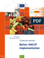 Better HACCP Implementation