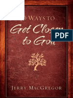 40 Ways To Get Closer To God