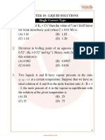 JEE Advanced Liquid Solutions Important Questions