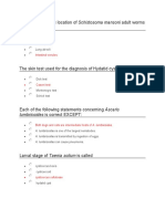 Quiz Parasitologi Helmint