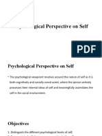 Psychological Self