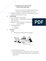 Functions of Communication (Oral Communication)