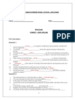 WORKSHEET Forest Our Lifeline