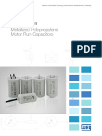 WEG 50076226 Metallized Polypropylene Motor Run Capacitors en