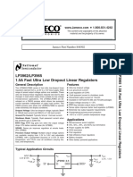 Texas - Instruments LP3965ES ADJ - NOPB Datasheet