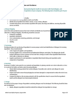 Allergen Control Plan Guidance PDF
