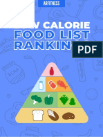 Low Calorie Food Ranking Guide