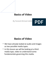 Lecture 9 - Basics of Video