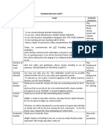 Foundation Day Script