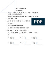 YEAR 7 EOY Answer Scheme