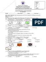 Fourth Periodical Test in Mapeh 8 Sy 2022 2023