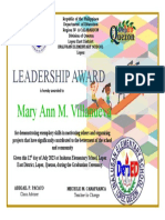 Leadership Award